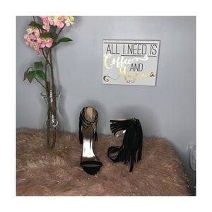 Black heels